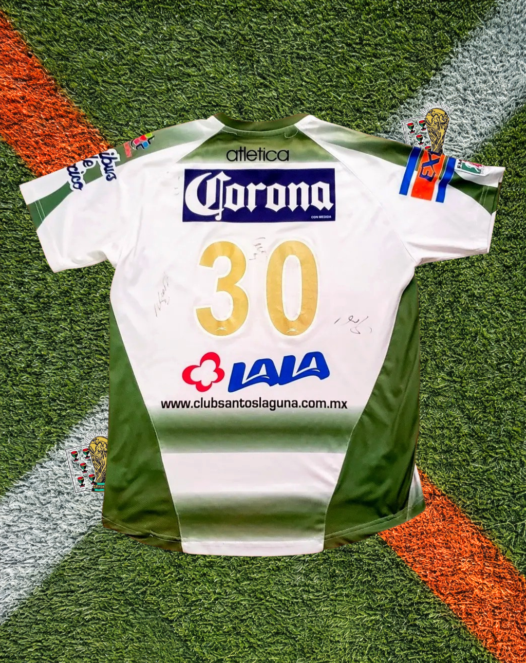 Santos Laguna 2011-12 Home Jersey – Guerreros Verdiblanco Edition