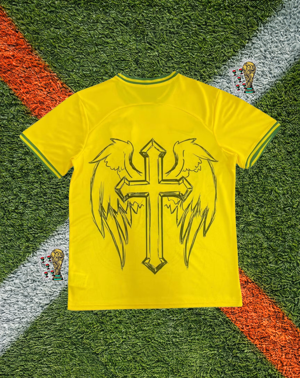 Brazil Home Jersey – Crown of Thorns Edition