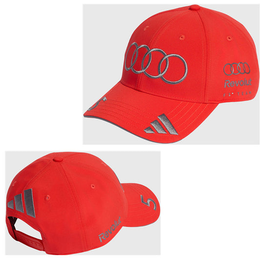 Audi F1 Racing Team Cap – "Vorsprung" Red Edition