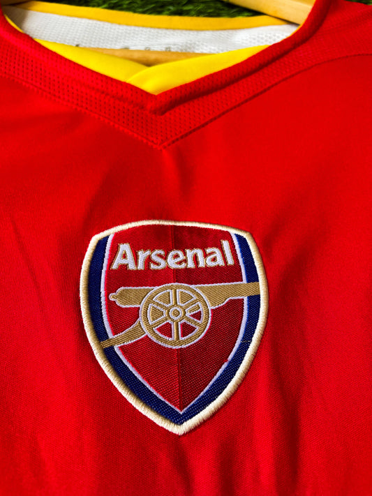 Arsenal 2004/2005 Home Henry 14 - Iconic Retro Soccer Jersey - Five Of Cups Official