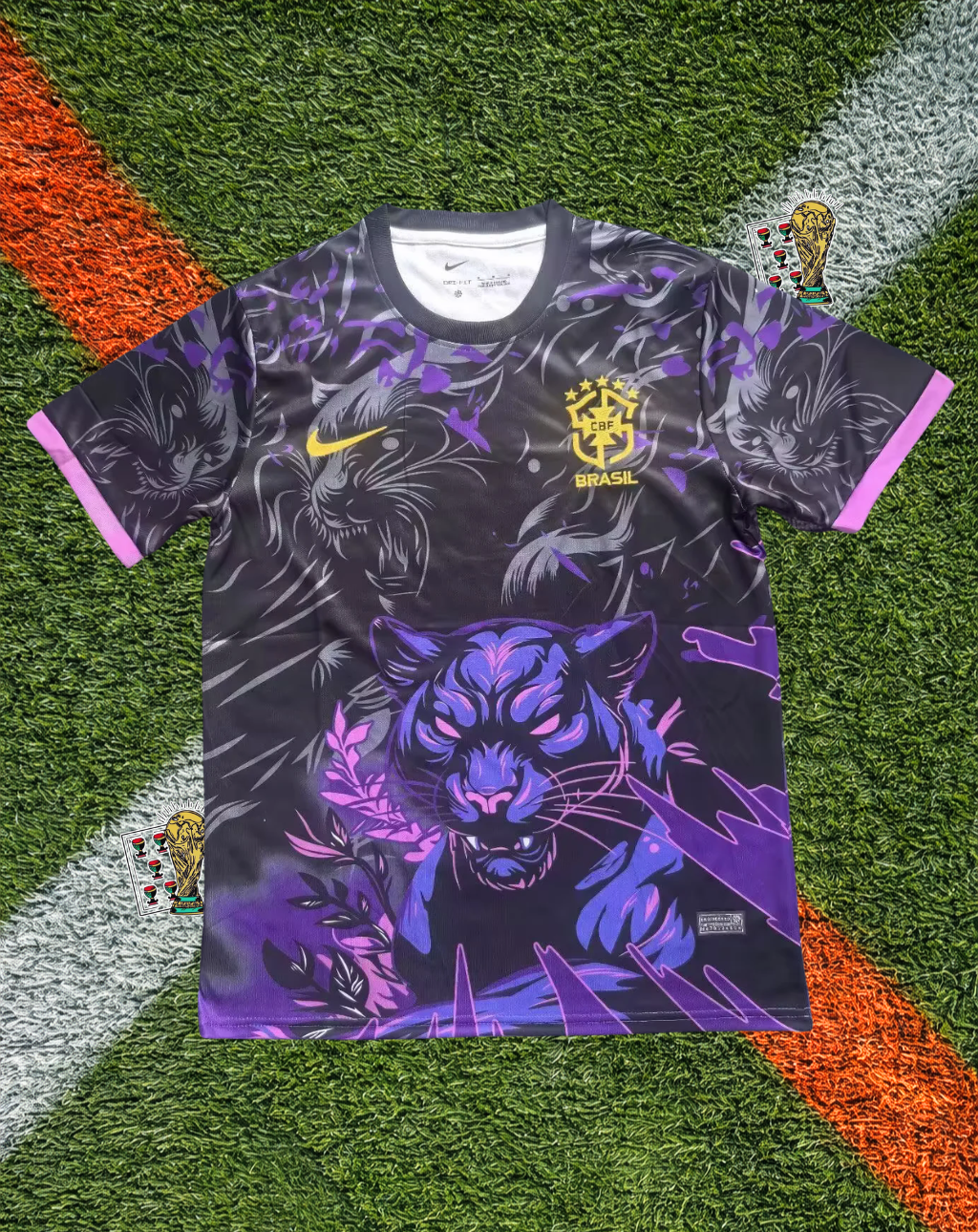 Brazil Third Jersey – Purple Panther Edition