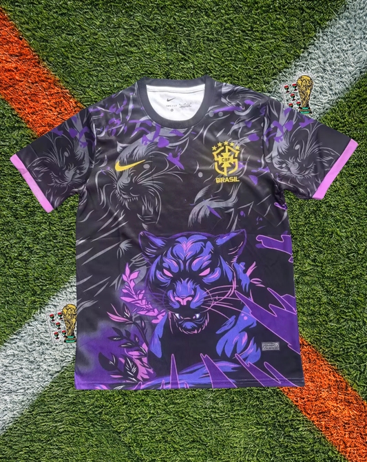 Brazil Third Jersey – Purple Panther Edition