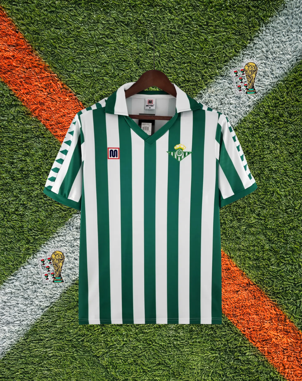 Real Betis 1984-85 Home Jersey – Retro Verdiblanco Edition