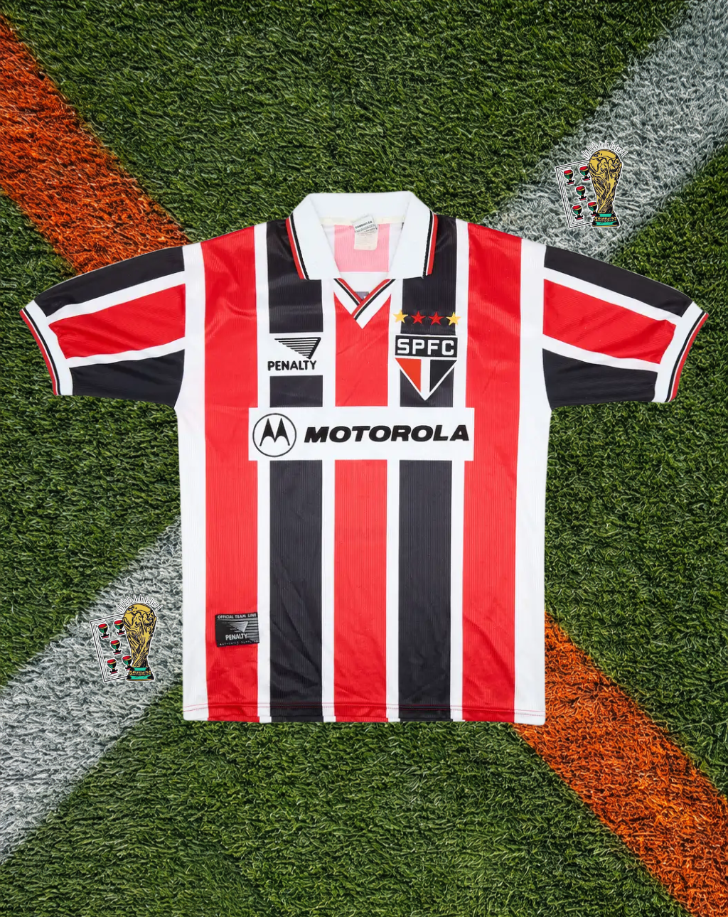 São Paulo FC 1996-97 Away Jersey – Motorola Signal Edition