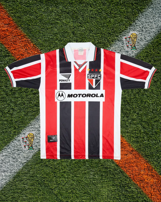 São Paulo FC 1996-97 Away Jersey – Motorola Signal Edition