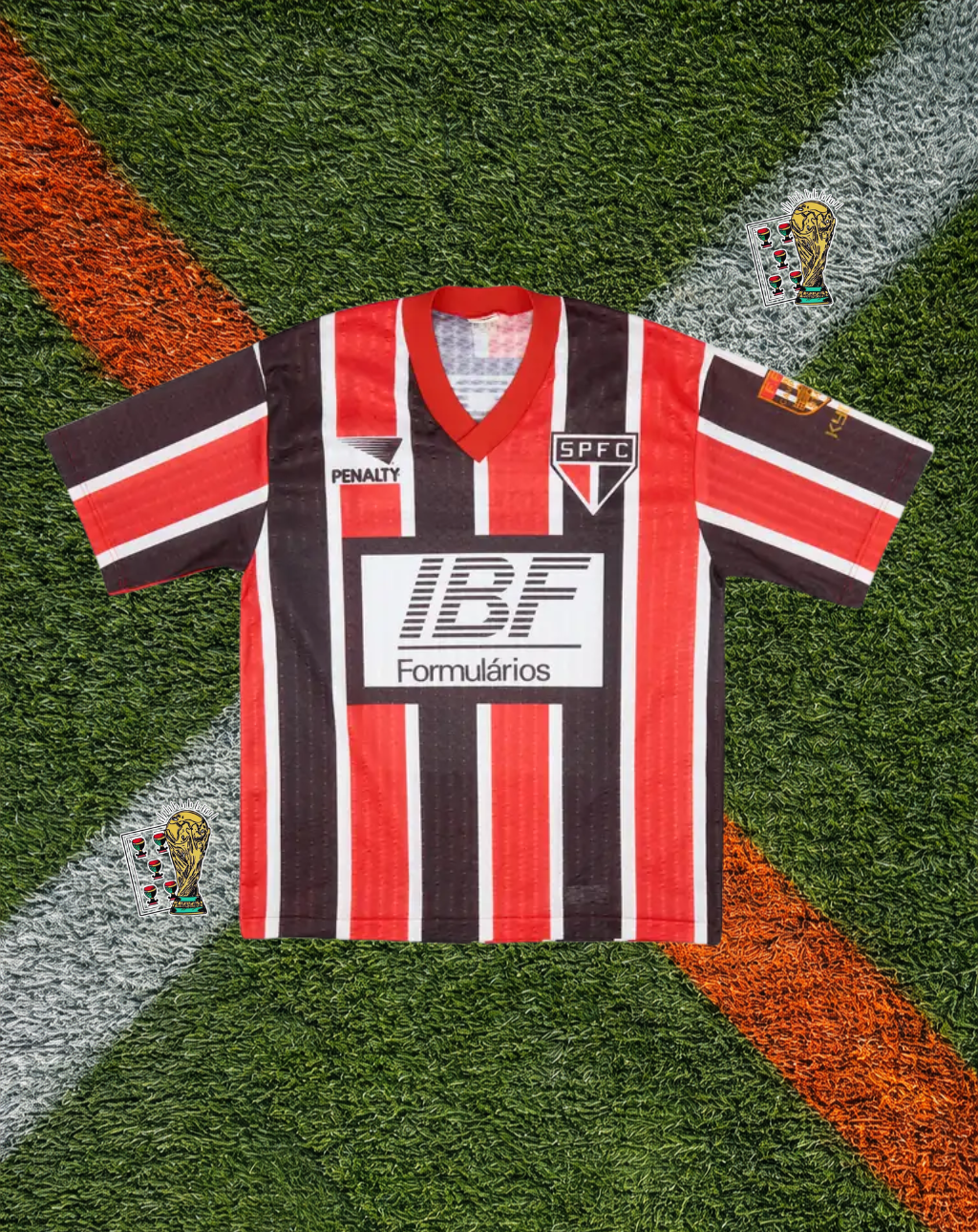 São Paulo FC 1998-99 Away Jersey – IBF Formulários Edition