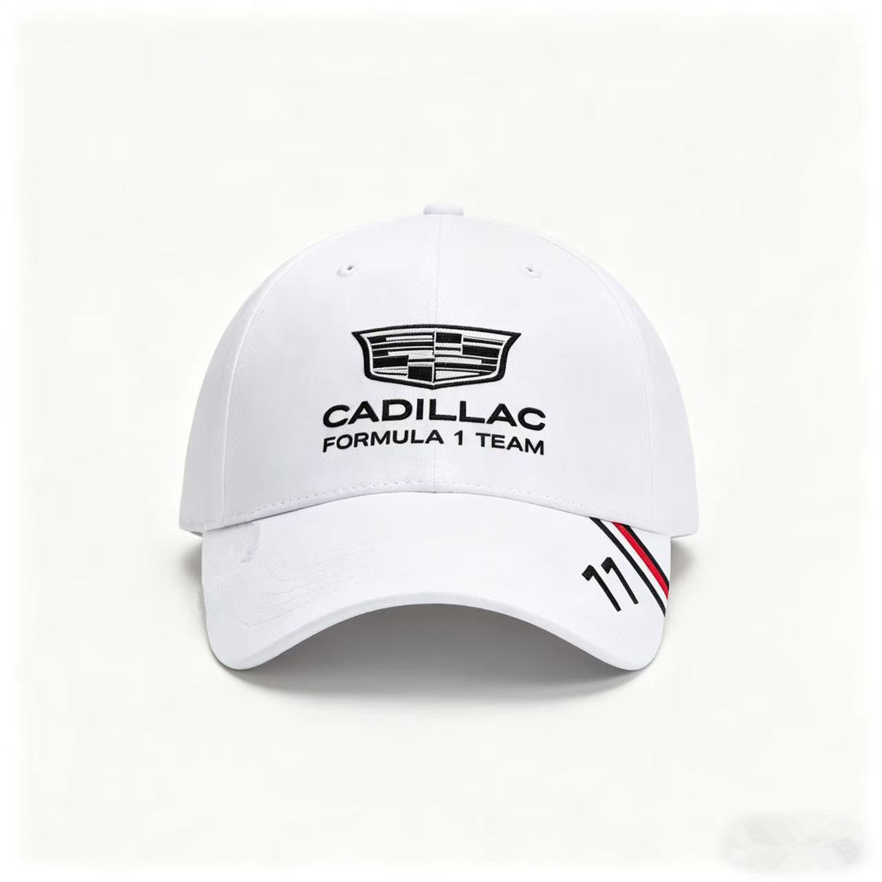 Cadillac Formula 1 Racing Team Cap – Summit White "Andretti Global" Edition