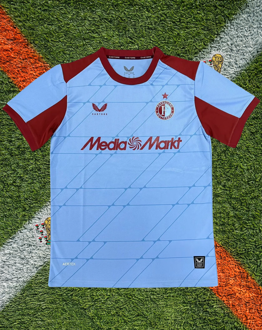 Feyenoord 2023-24 Away Jersey – Sky Blue Away Edition