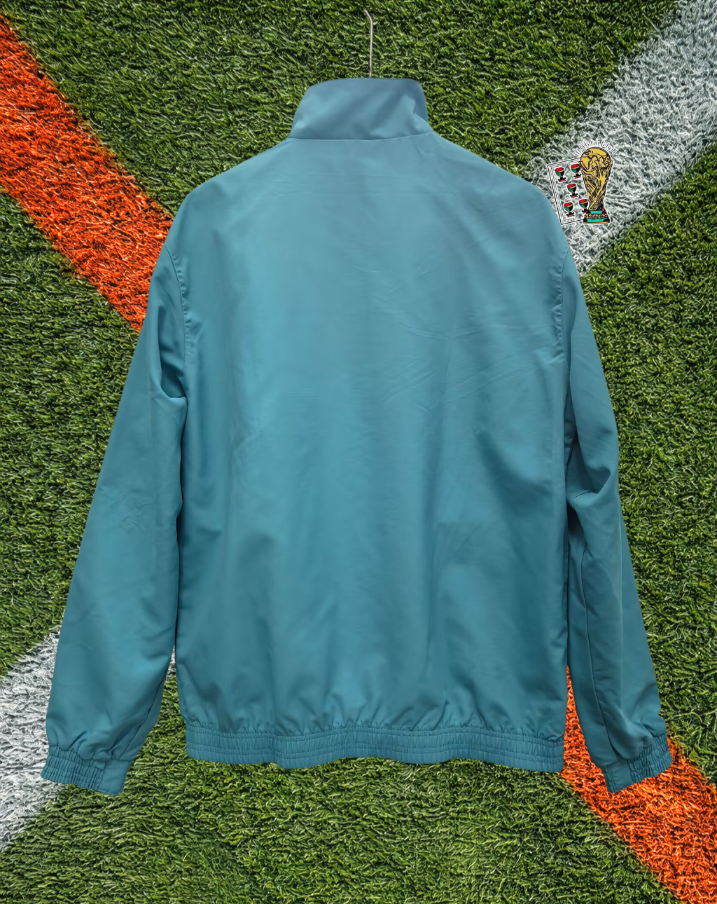 England 1990s Windbreaker – Three Lions Teal Classic