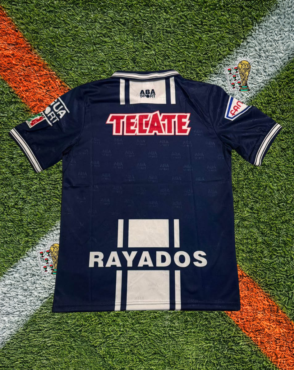 CF Monterrey 1996-97 Home Jersey – Brushstroke Stripe Edition