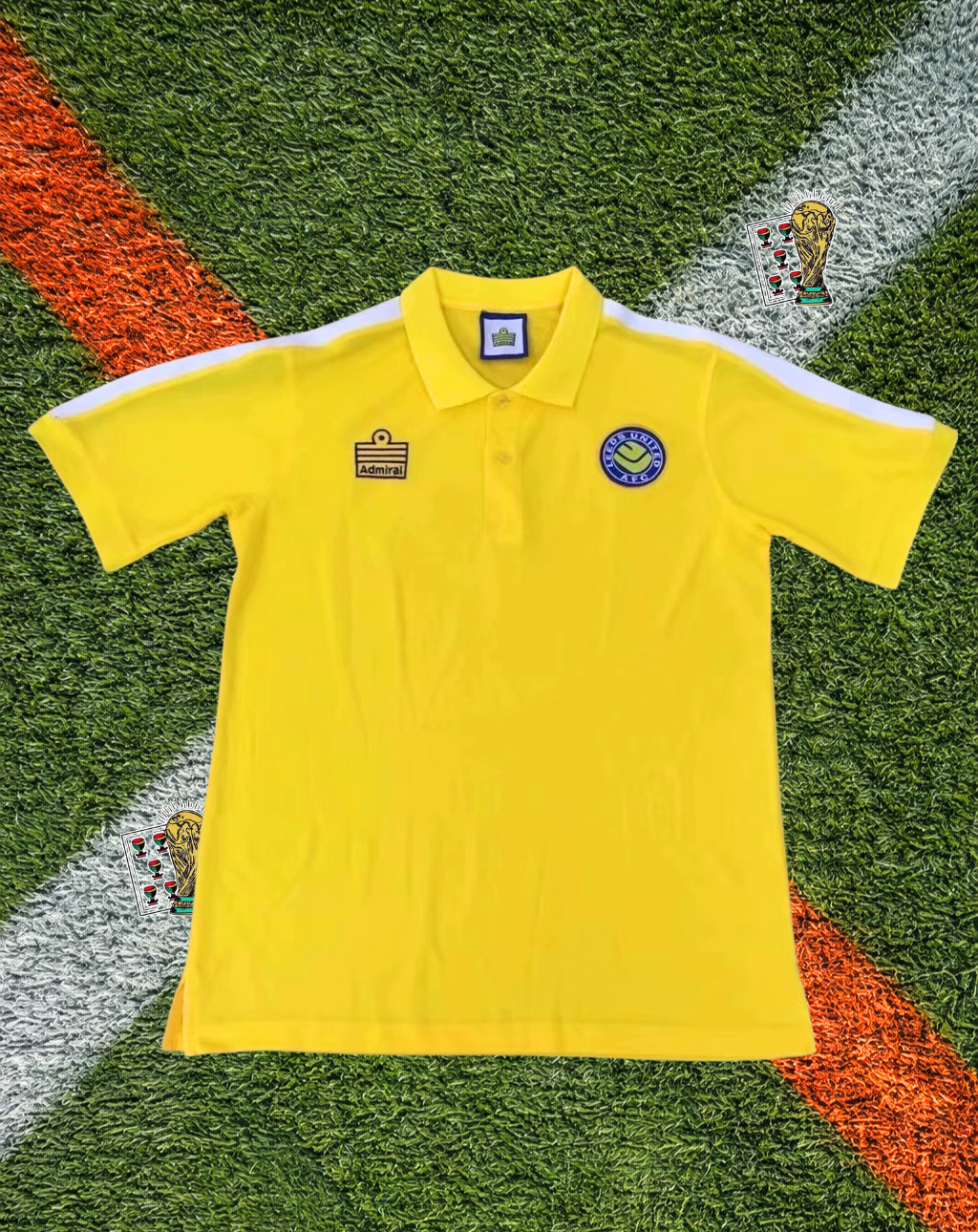 Leeds United Retro Away Jersey – Sunshine Stripe Edition
