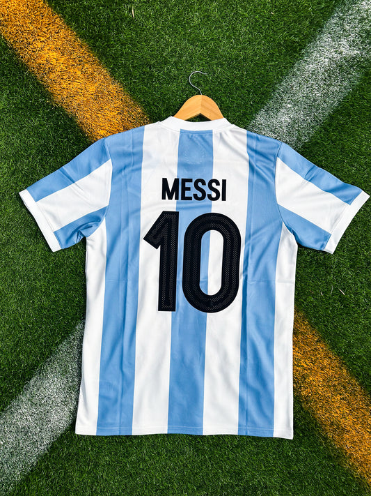 Argentina 2024/2025 Home Soccer Jersey – Adidas 50th Anniversary Special Edition with Gold Details - Five Of Cups Official