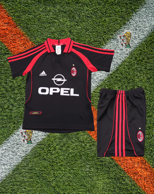 AC Milan 1999-2000 Third Jersey – Authentic Curve Youth Edition
