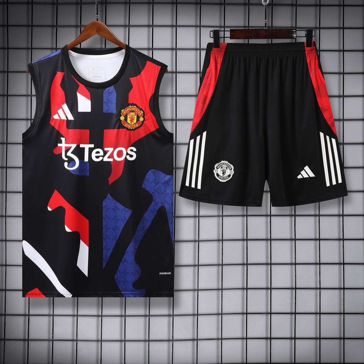 Manchester United Training Vest Set – Abstract Flash Edition