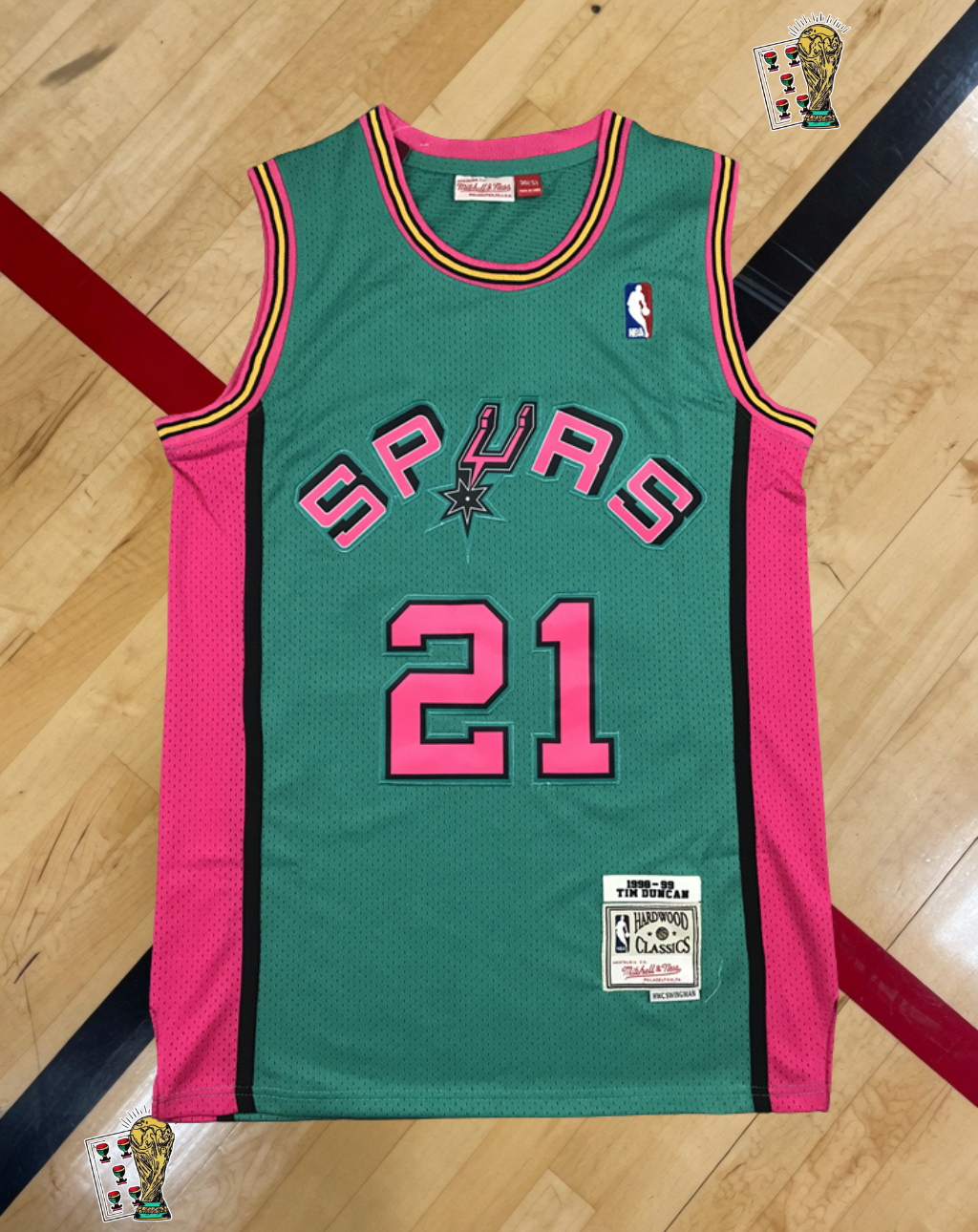 San Antonio Spurs Special Edition Jersey – Fiesta Pink Edition