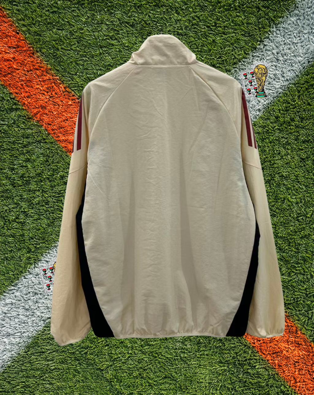 Liverpool 2020s Windbreaker – Anfield Cream Classic