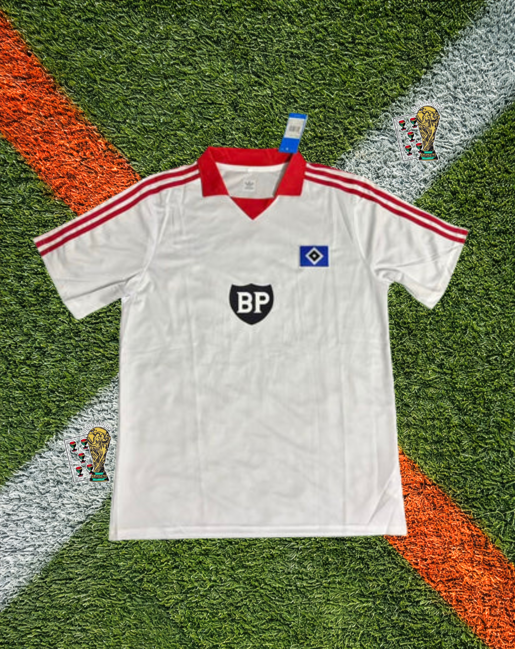 Hamburger SV 1977-79 Away Jersey – Vintage Red Collar Away Edition