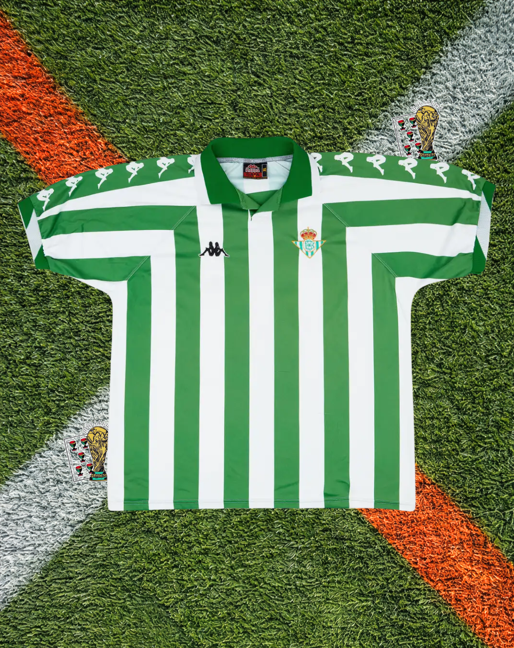 Real Betis 1995-96 Home Jersey – Verdiblanco Shield Edition