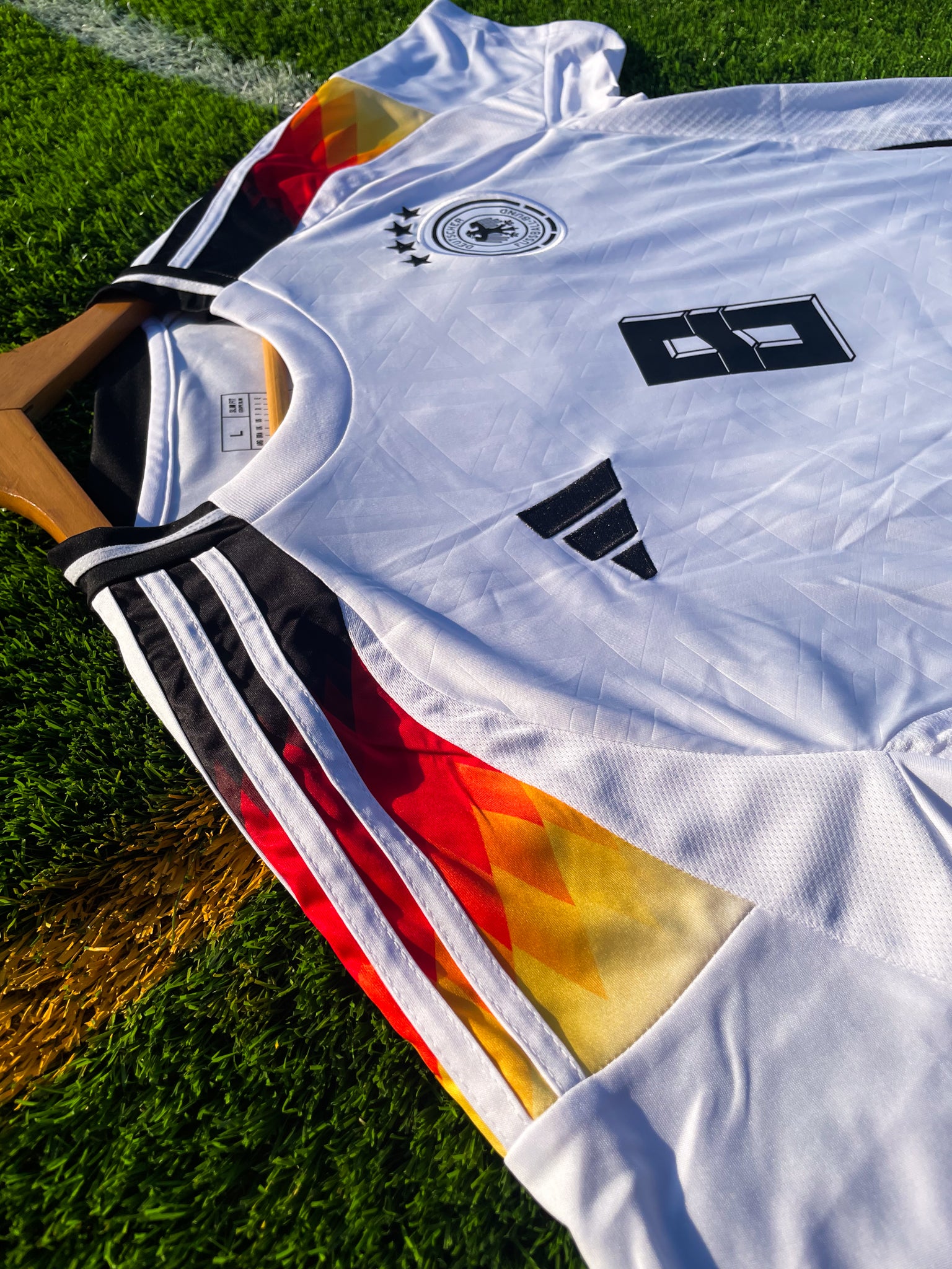 Germany 2024 Home Kroos #8 & Musiala #10 Euros Soccer Jersey – Bold Modern Adidas Kit for the New Era of Die Mannschaft - Five Of Cups Official