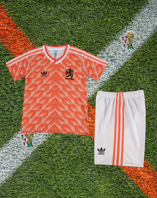 Netherlands 1988 Home Jersey – Euro 88 Riverflow Home Edition