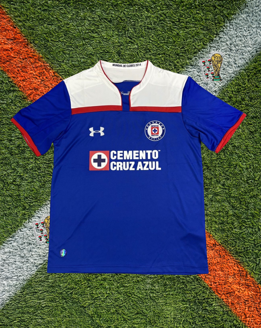 Cruz Azul 2014 Home Jersey – Mundial de Clubes Edition
