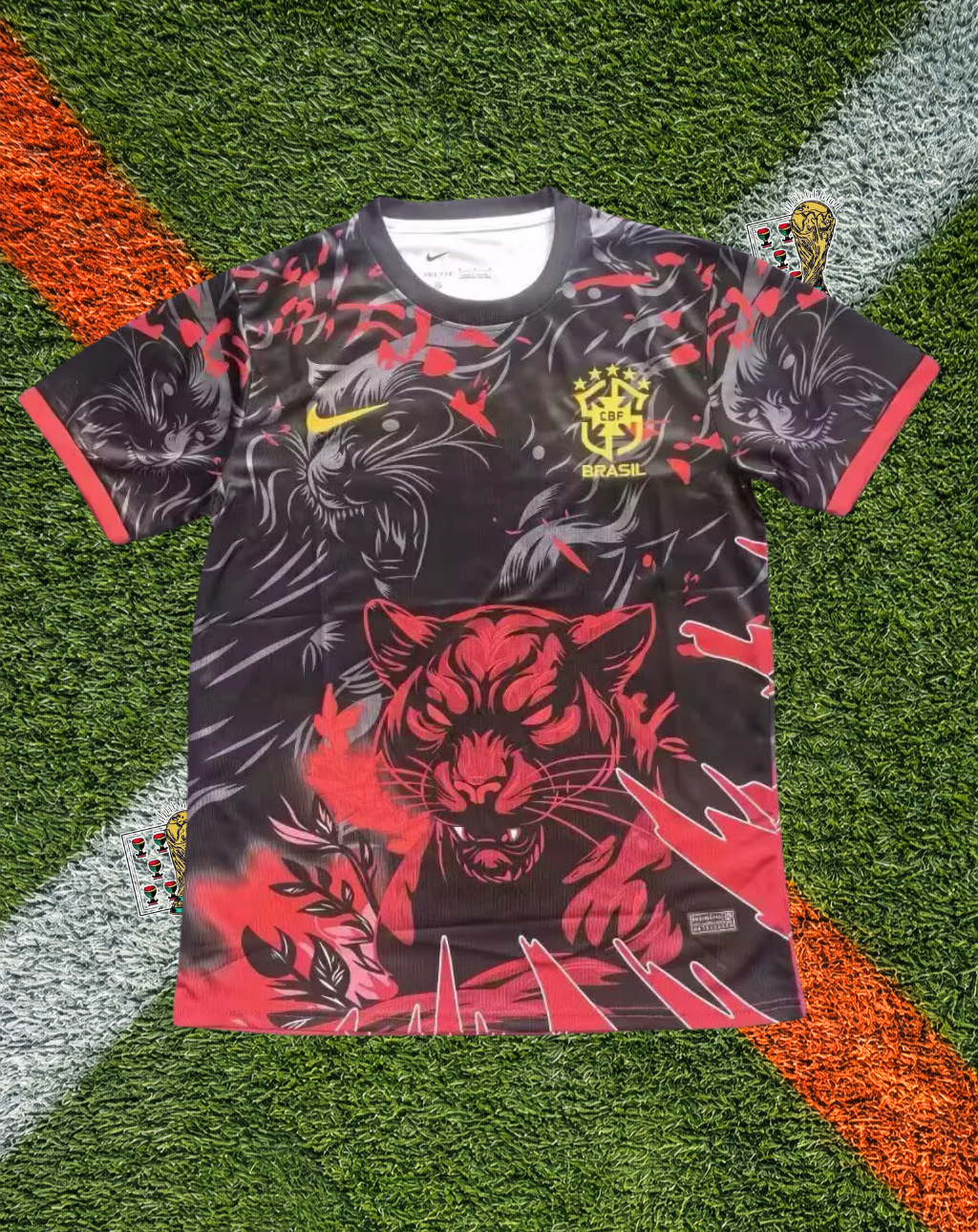 Brazil Third Jersey – Crimson Panther Edition