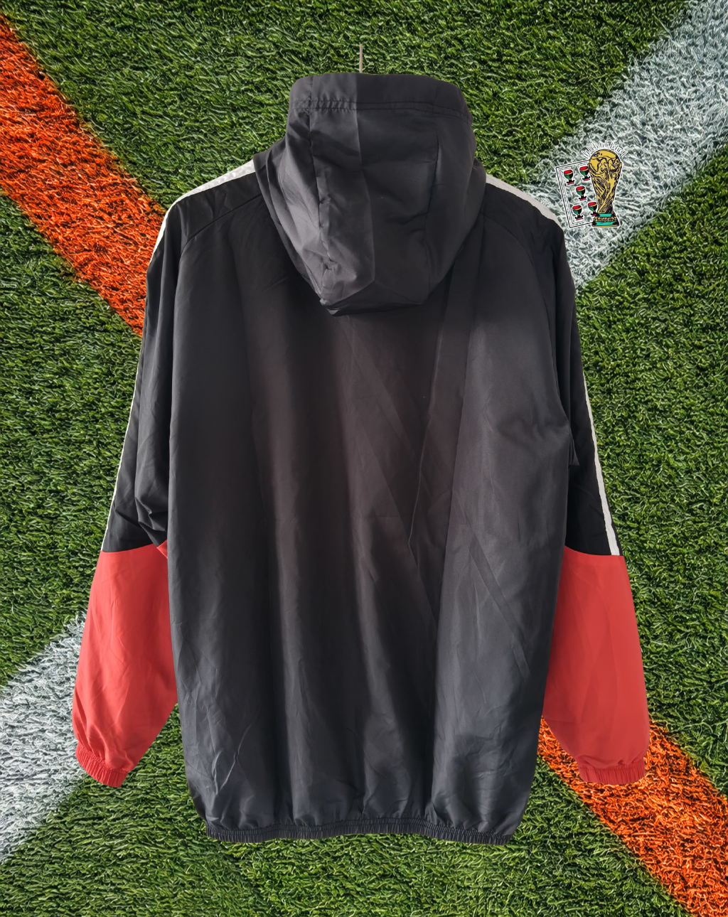 Germany 2010s Windbreaker – Die Mannschaft Black Hooded Edition