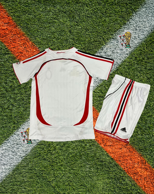 AC Milan 2006-07 Away Jersey – Champions League Final Athens Youth Edition