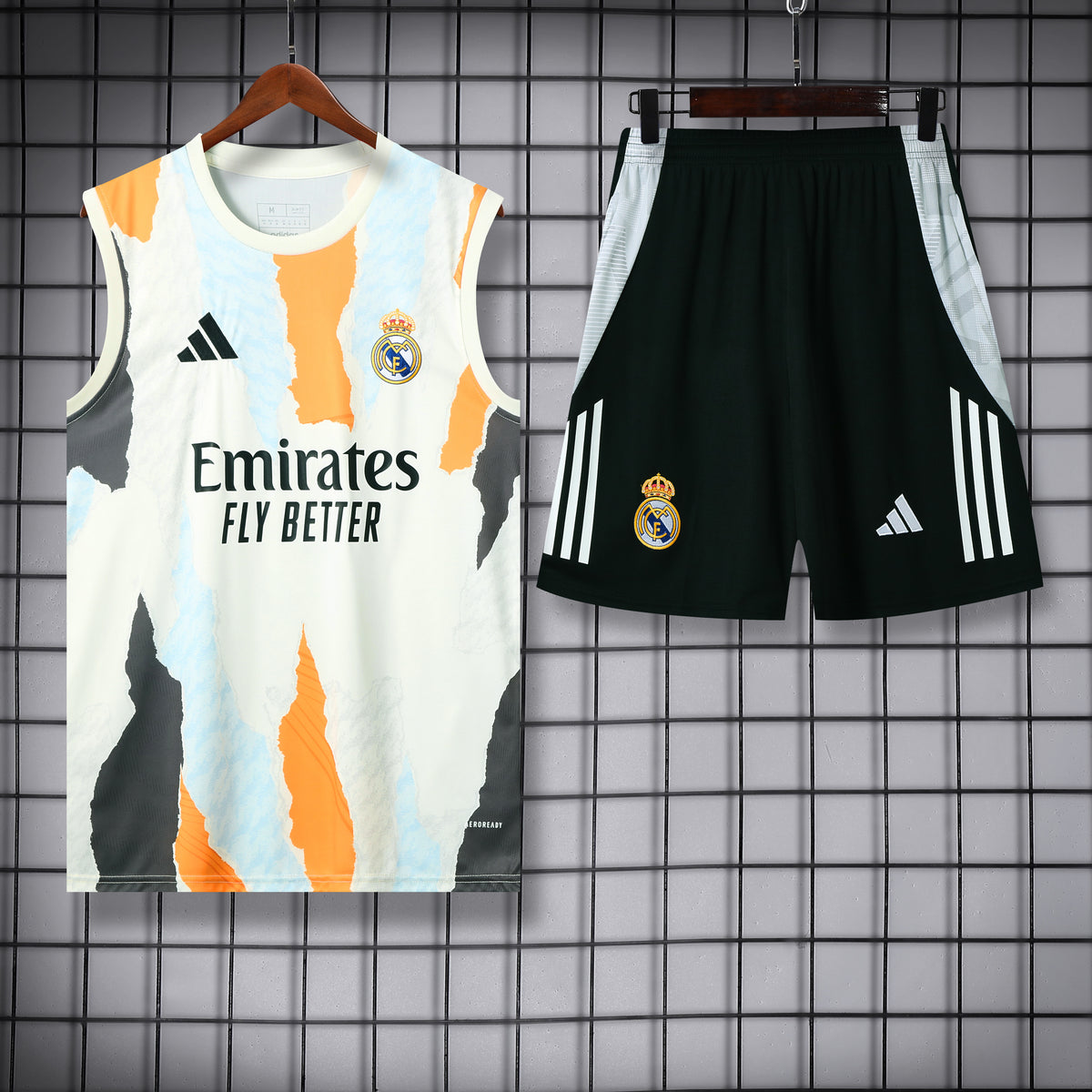 Real Madrid Training Vest Set – Torn Paper Edition