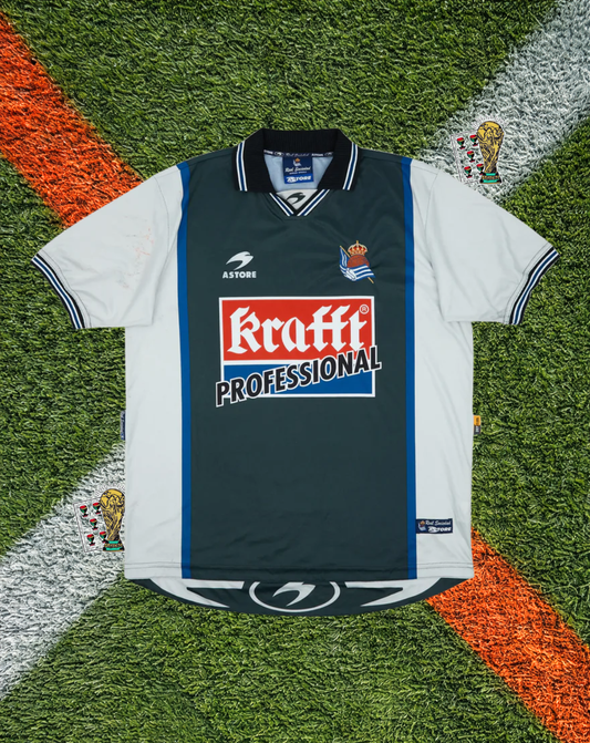 Real Sociedad 1999-2000 Away Jersey – Krafft Slate Edition