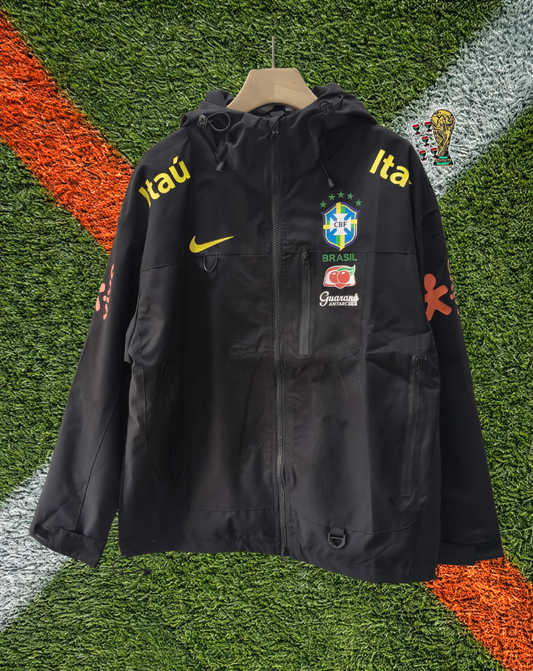 Brazil 2010s Windbreaker – Seleção Modern Hooded Edition