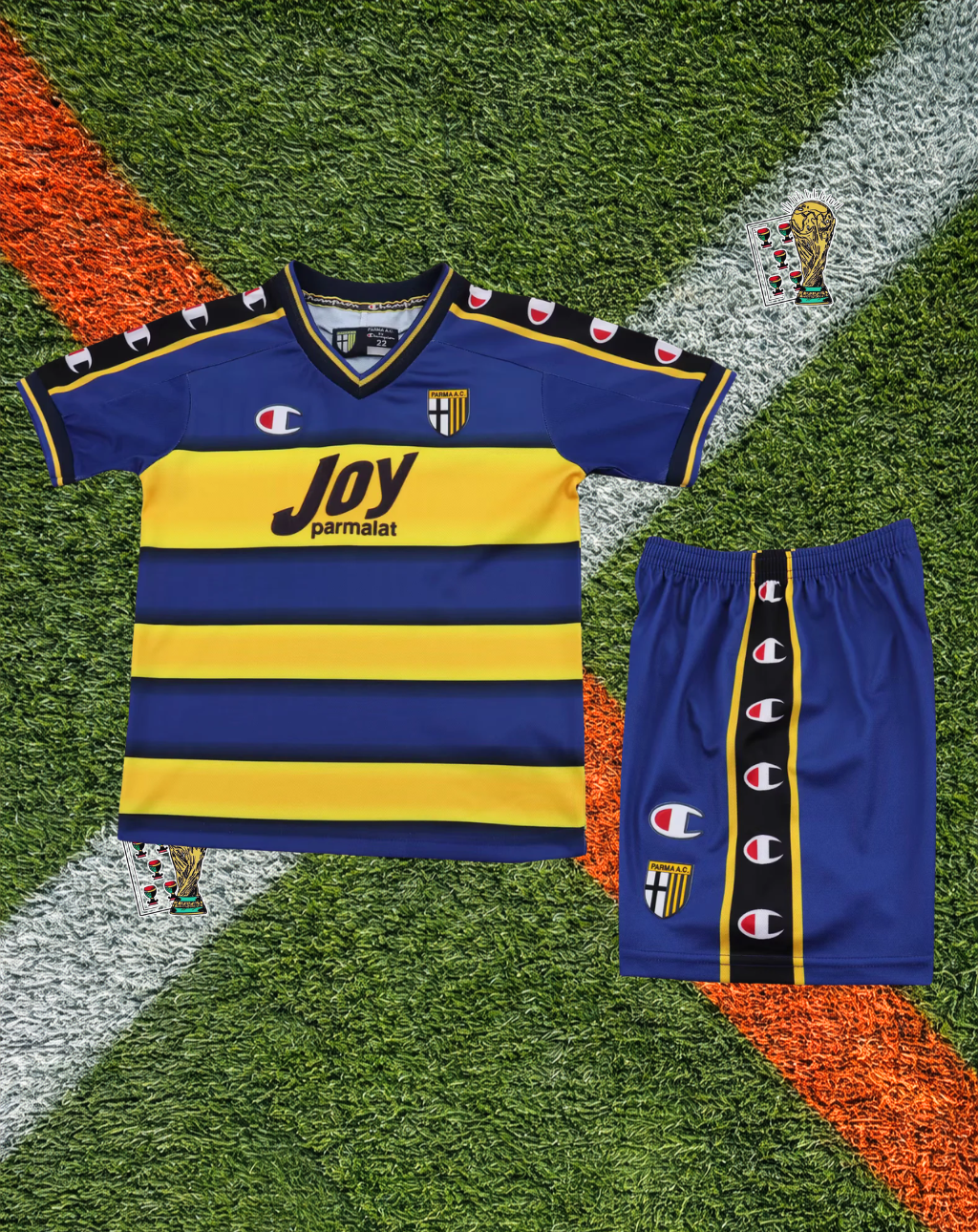 Parma 2001-02 Home Jersey – Joy Sunburst Edition