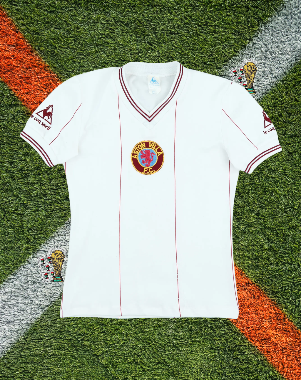 Aston Villa 1980-81 Away Jersey – Heritage White Edition