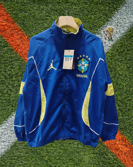 Brazil 2000s Windbreaker – Seleção Blue Training Edition