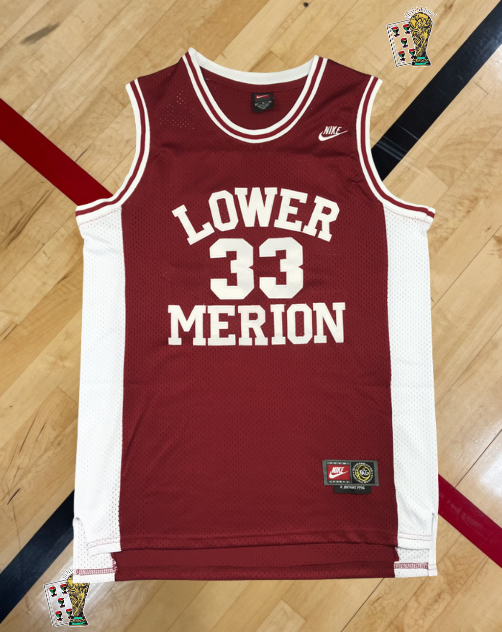 Lower Merion High School 1996 Basketball Jersey – Legacy #33 Edition