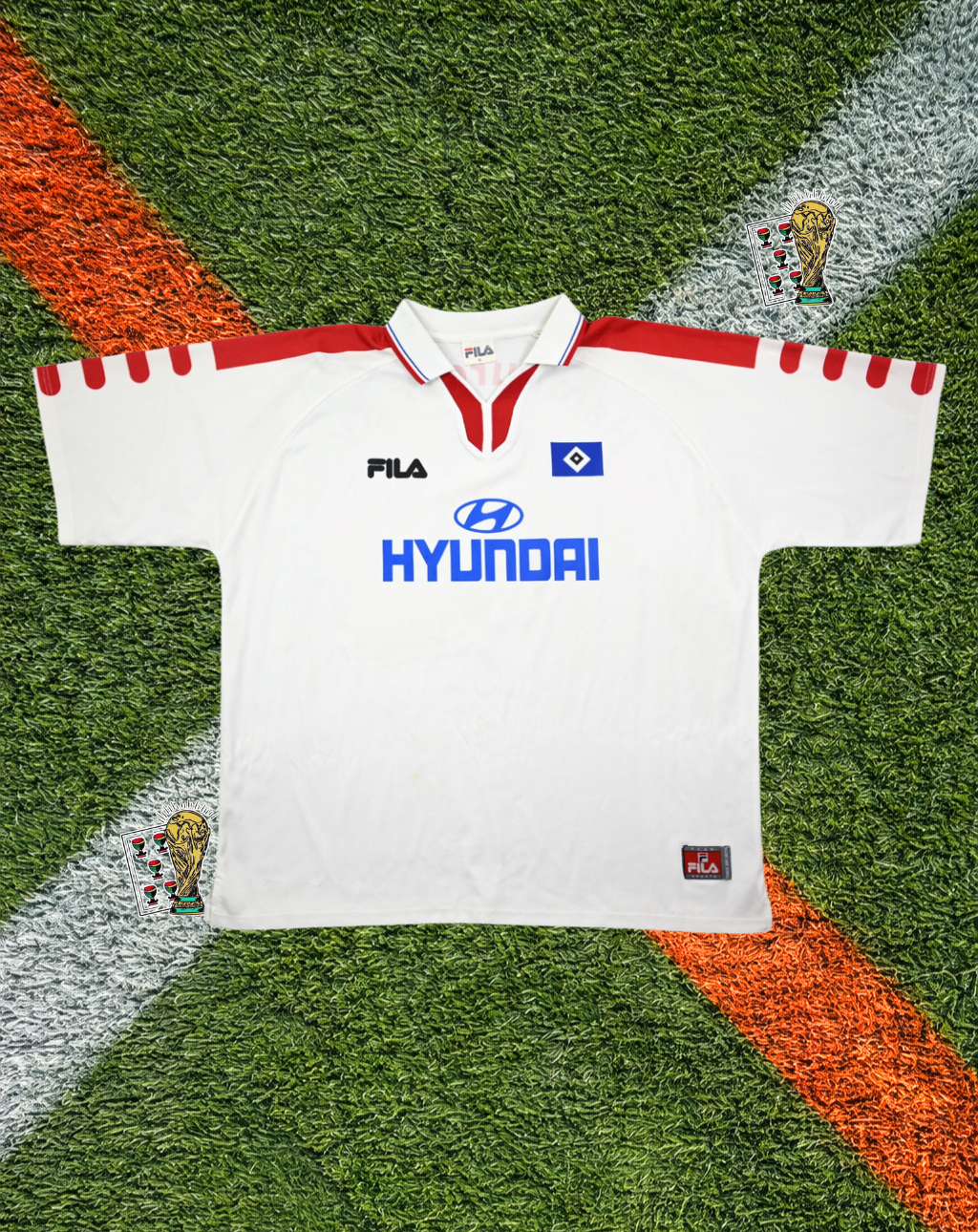 Hamburger SV 2000-01 Third Jersey – Red Trim Third Edition