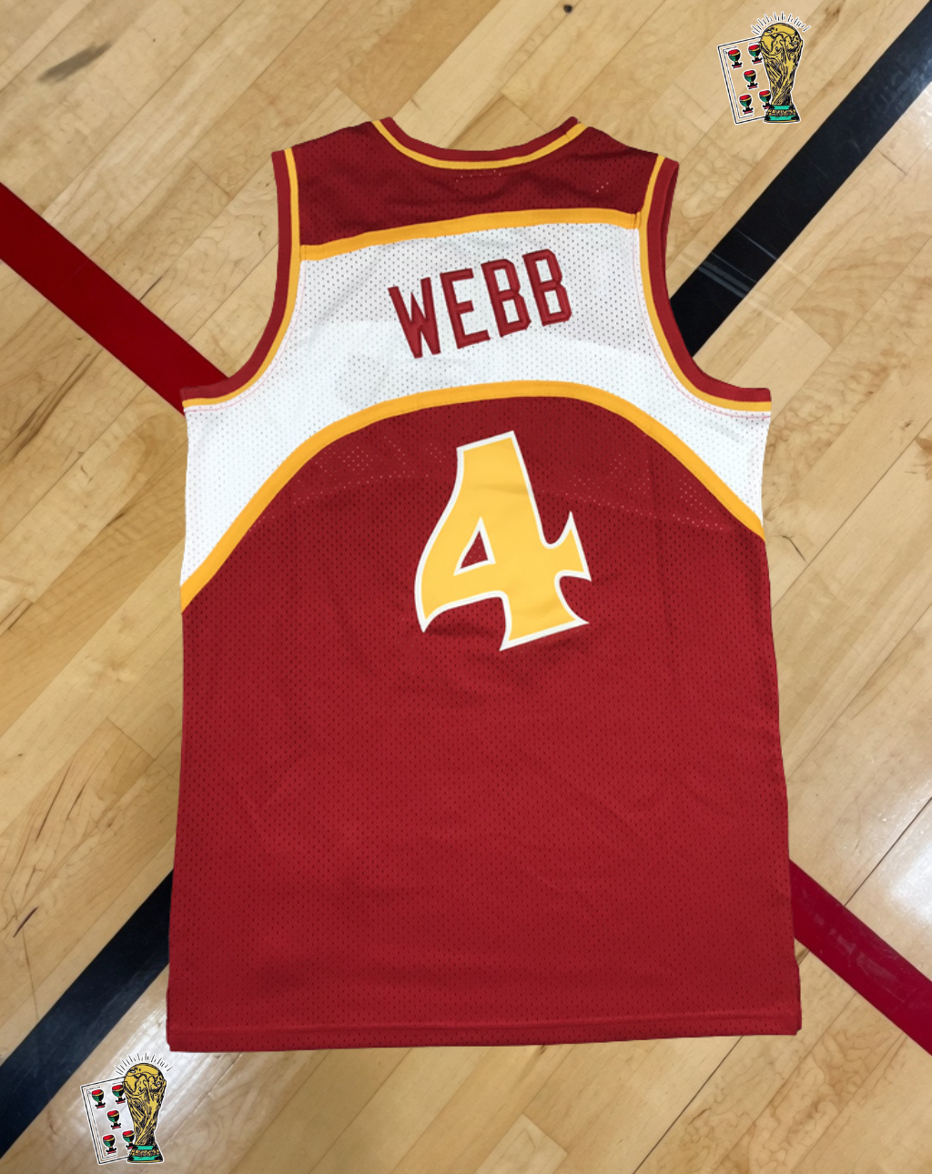 Atlanta Hawks 1986-87 Home Jersey – Spud Webb Era Edition