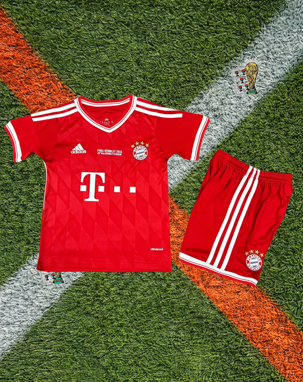 Bayern Munich 2012-13 Home Jersey – Wembley Final Youth Edition