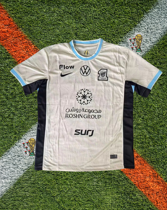 Al Ittihad 2023-24 Away Jersey – Sky Trim Edition