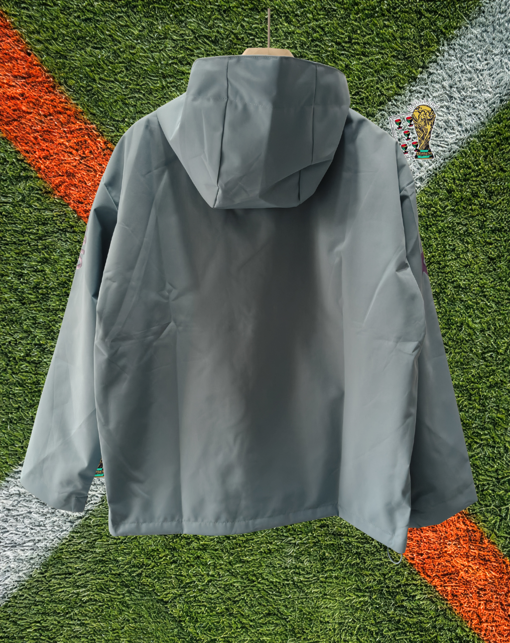 Brazil 2010s Windbreaker – Seleção Grey Hooded Edition