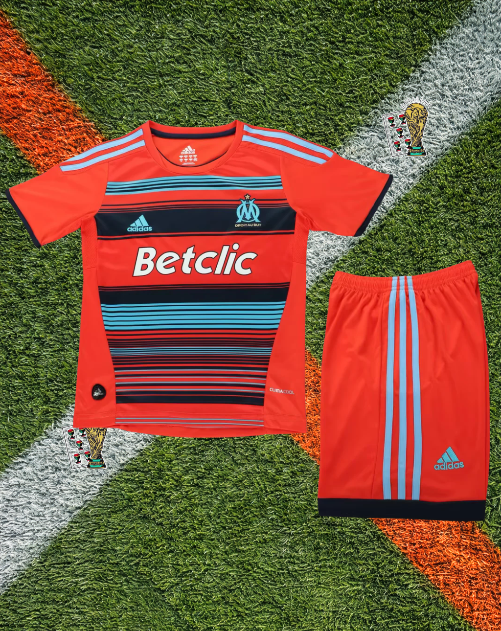 Olympique de Marseille 2011 Third Jersey – Riviera Sunset Edition