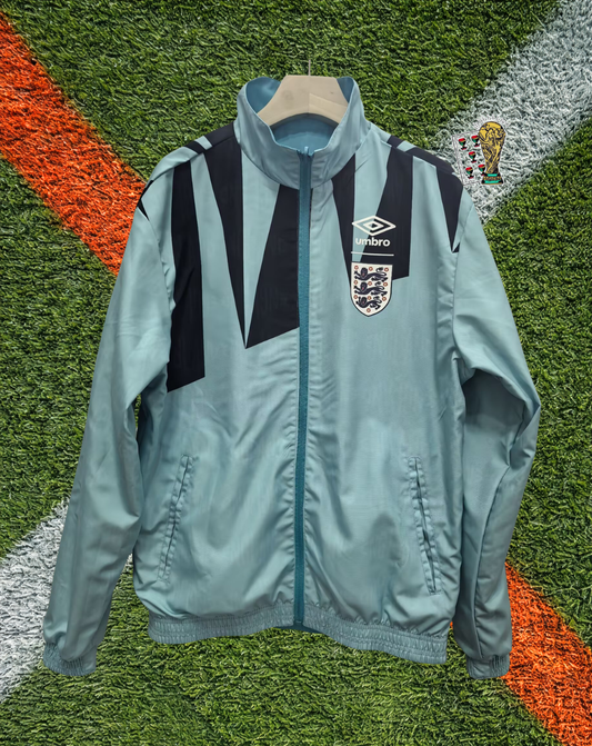 England 1990s Windbreaker – Three Lions Retro Diamond Edition