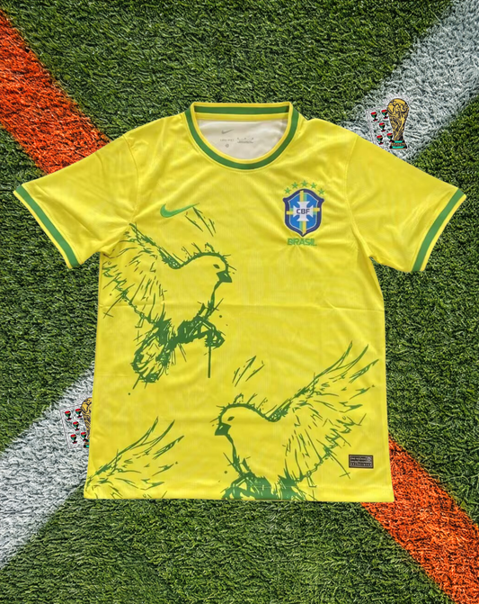 Brazil Home Jersey – Golden Birds Yellow Edition