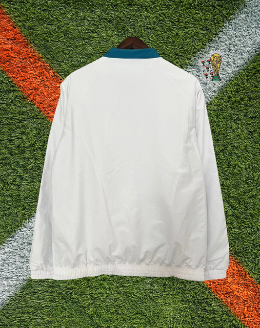 Real Madrid 2020s Windbreaker – Merengue White Classic