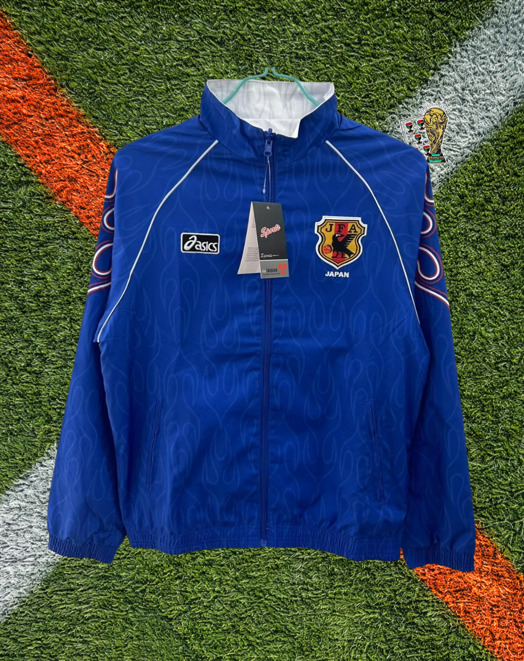 Japan 2020s Windbreaker – Samurai Blue Flame Navy Edition