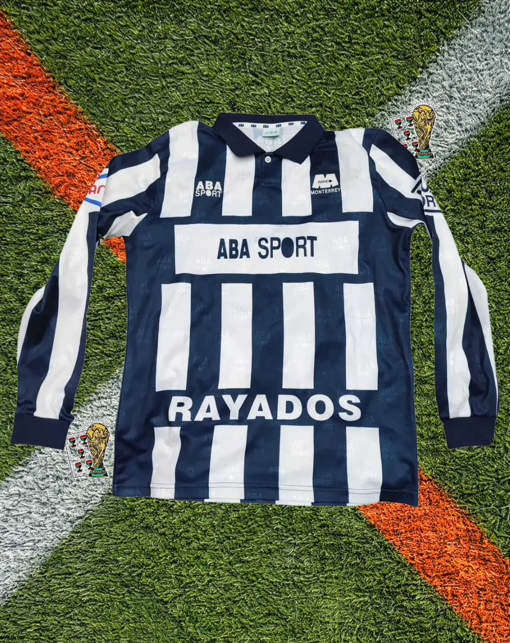 CF Monterrey Away Jersey – Casas Javer Pinstripe Edition