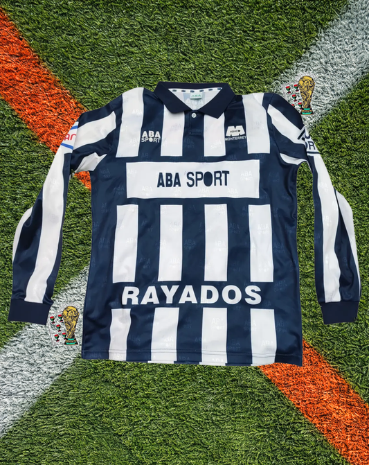 CF Monterrey Away Jersey – Casas Javer Pinstripe Edition