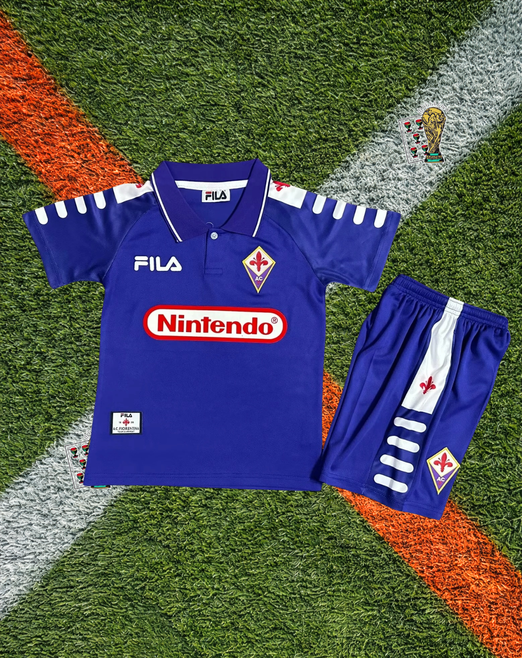 Fiorentina 1998-99 Third Jersey – Royal Blue Third Classic Edition