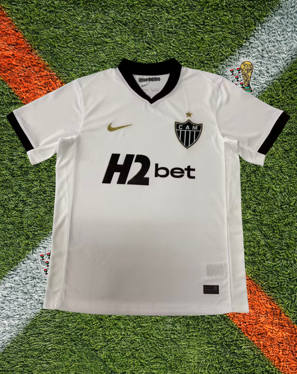 Atletico Mineiro 2023-24 Away Jersey – White Galo Edition