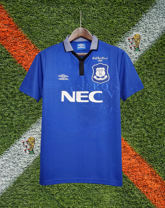 Everton 1994-95 Home Jersey – FA Cup Final Classic Edition
